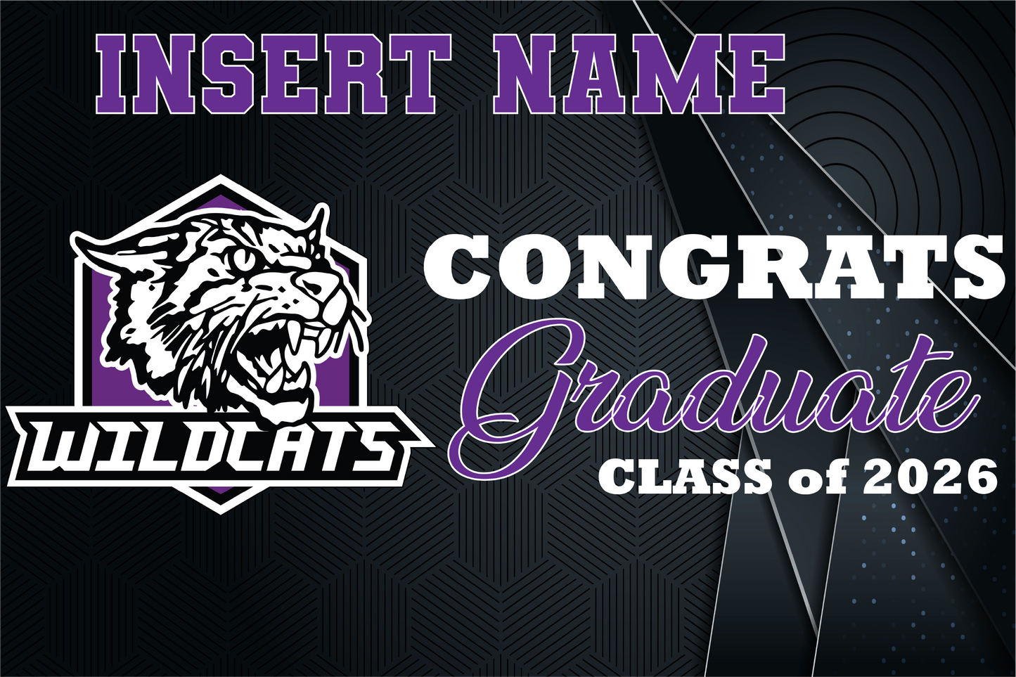 Senior Yard Sign (without photo)